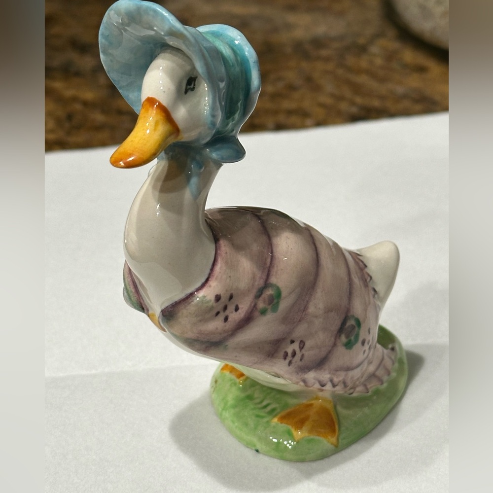 Vintage Beswick 1948 Beatrix Potter Jemima Puddleduck Figurine F. Warne & Co.